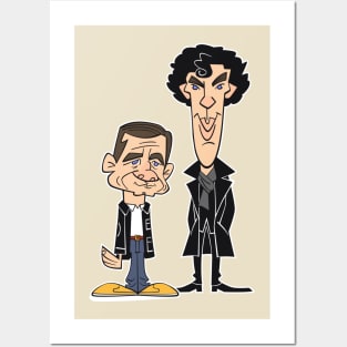 Sherlock & John Posters and Art